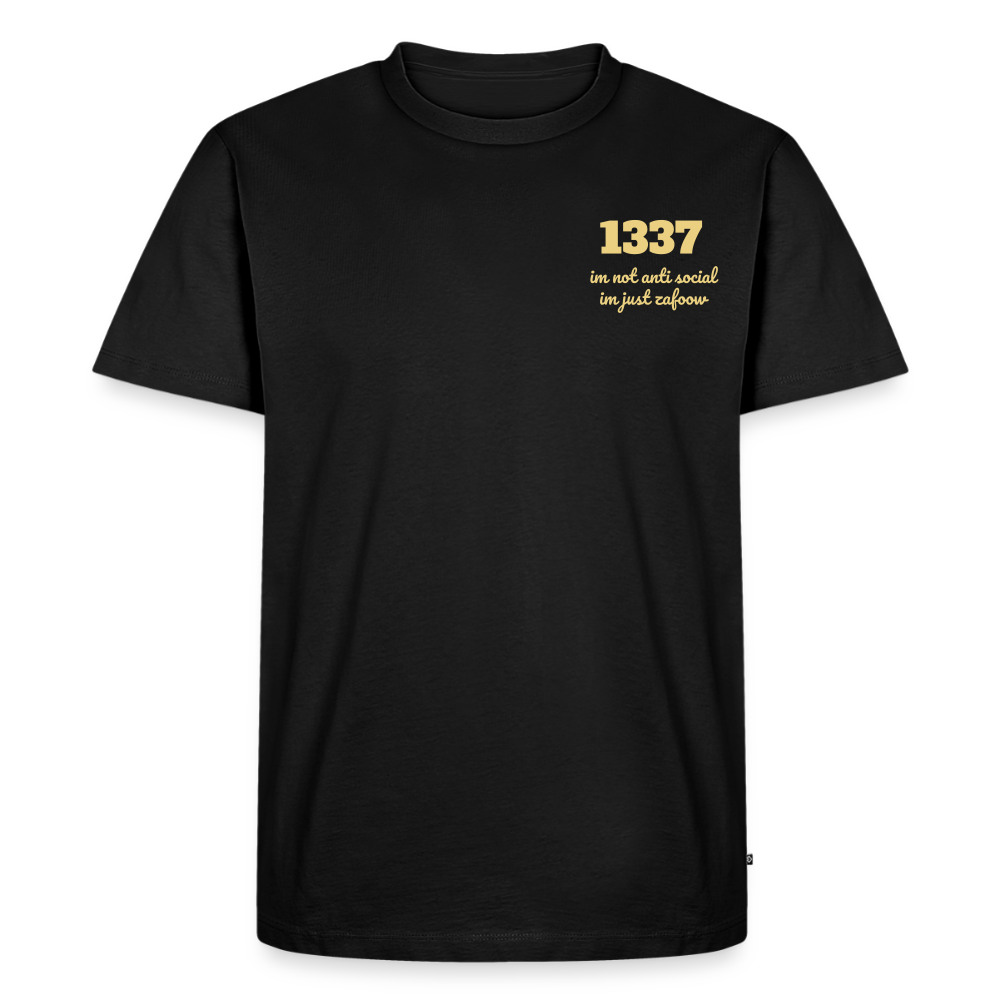 anti social zafoow 1337 - black