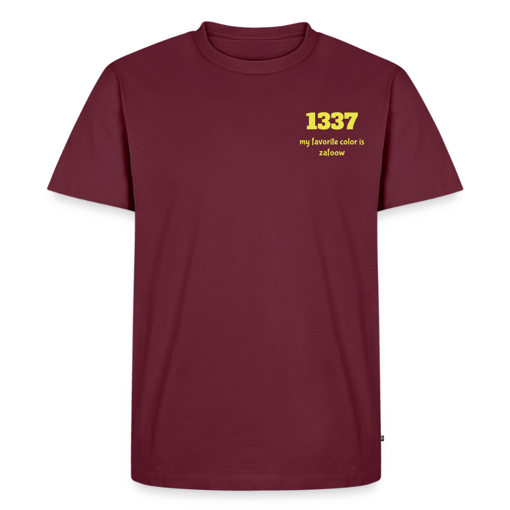 Favorite color 1337 - burgundy