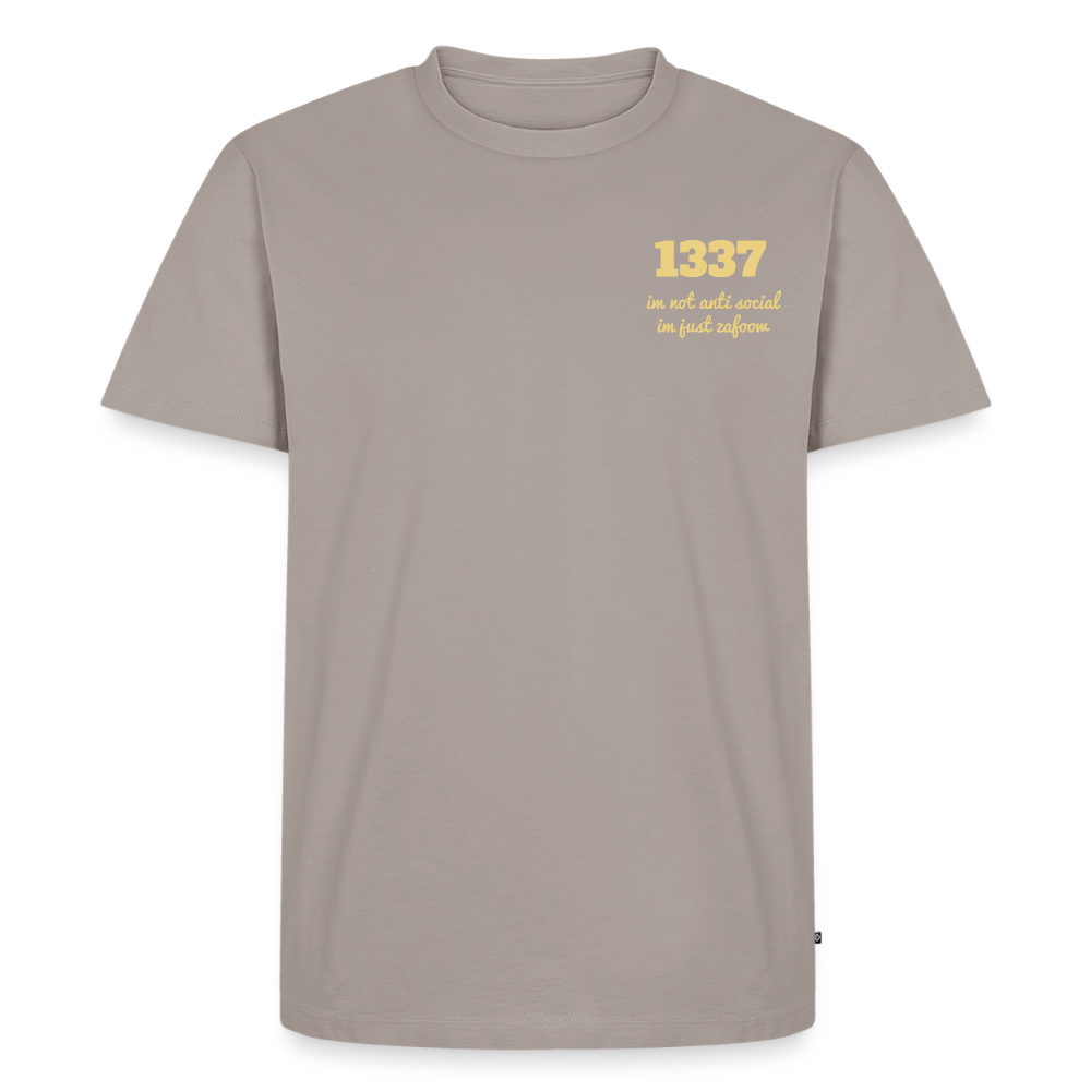 anti social zafoow 1337 - taupe