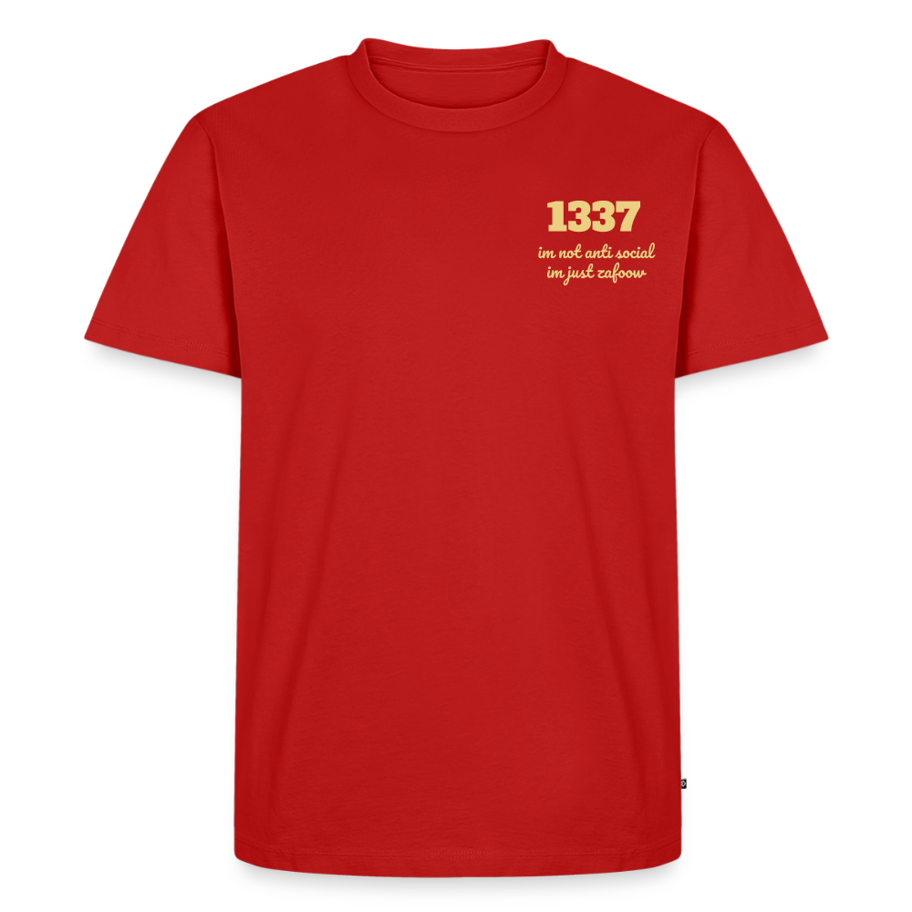 anti social zafoow 1337 - red