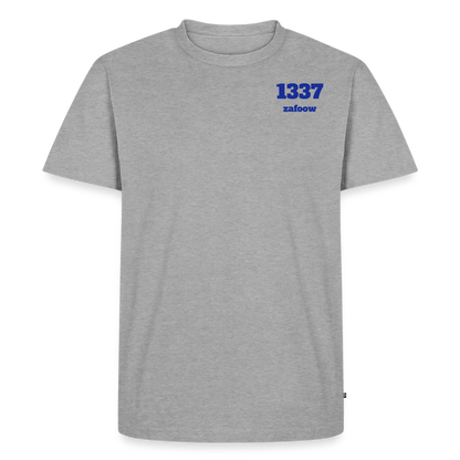 zafoow 1337 t-shirt - heather grey