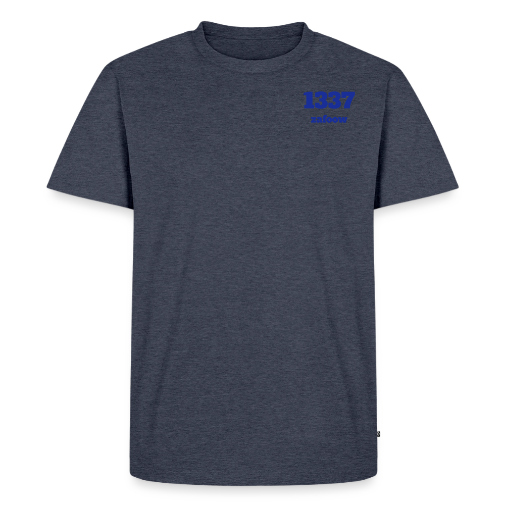 zafoow 1337 t-shirt - heather denim