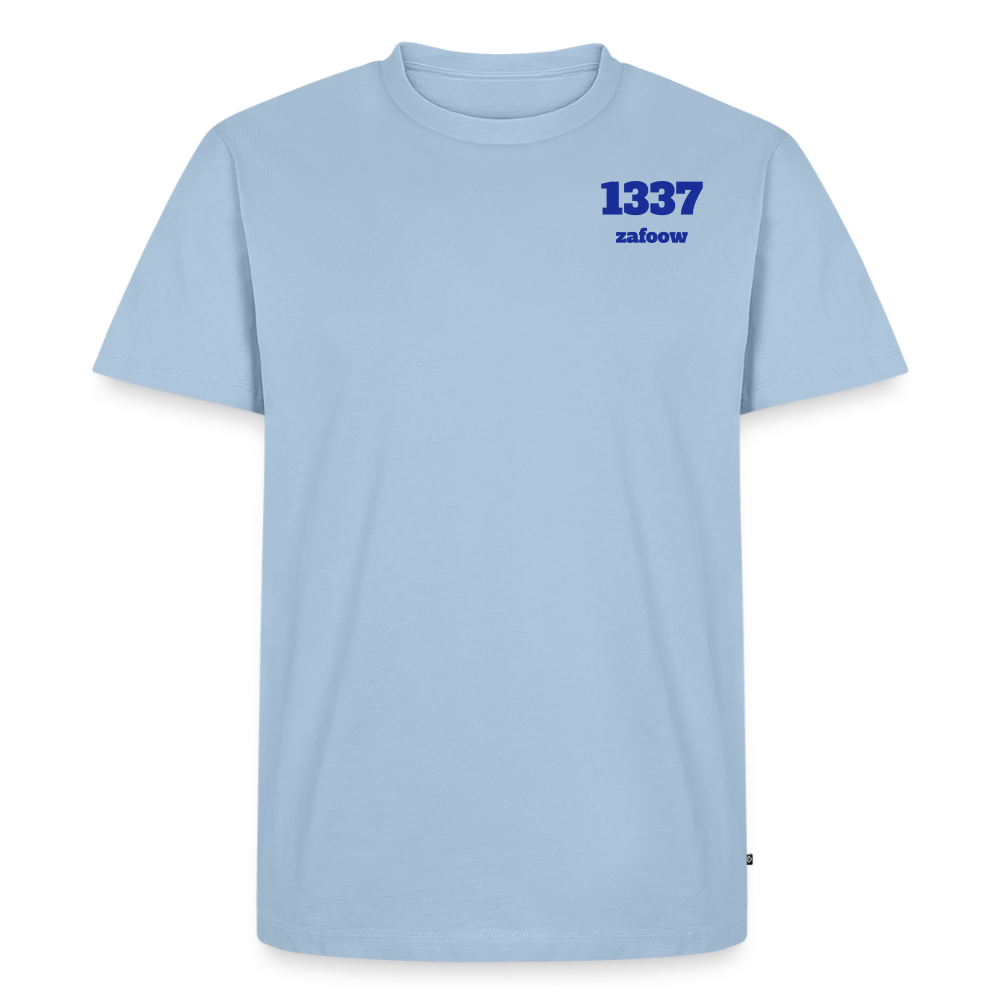 zafoow 1337 t-shirt - light blue