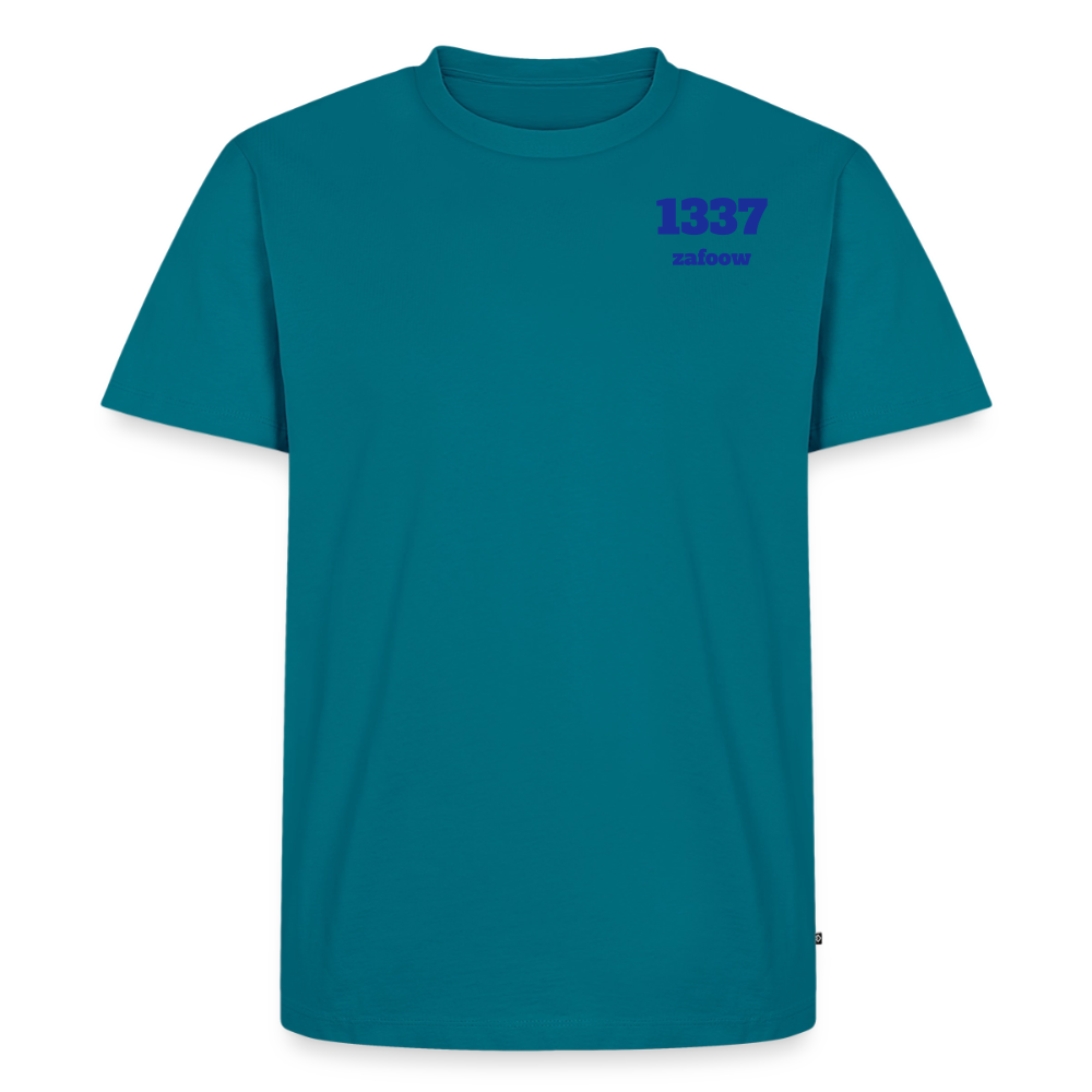 zafoow 1337 t-shirt - petrol