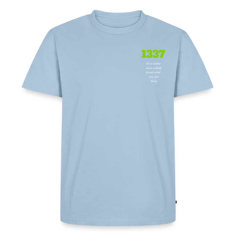 life is better 1337 - light blue