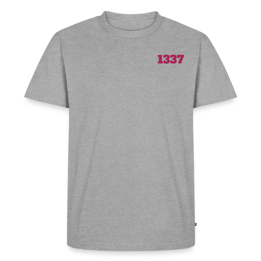 1337 - heather grey