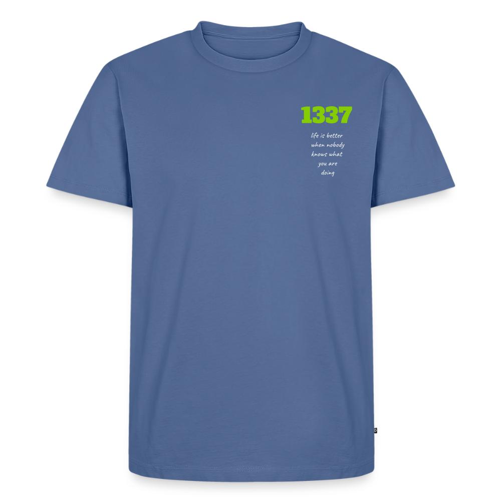 life is better 1337 - stone blue