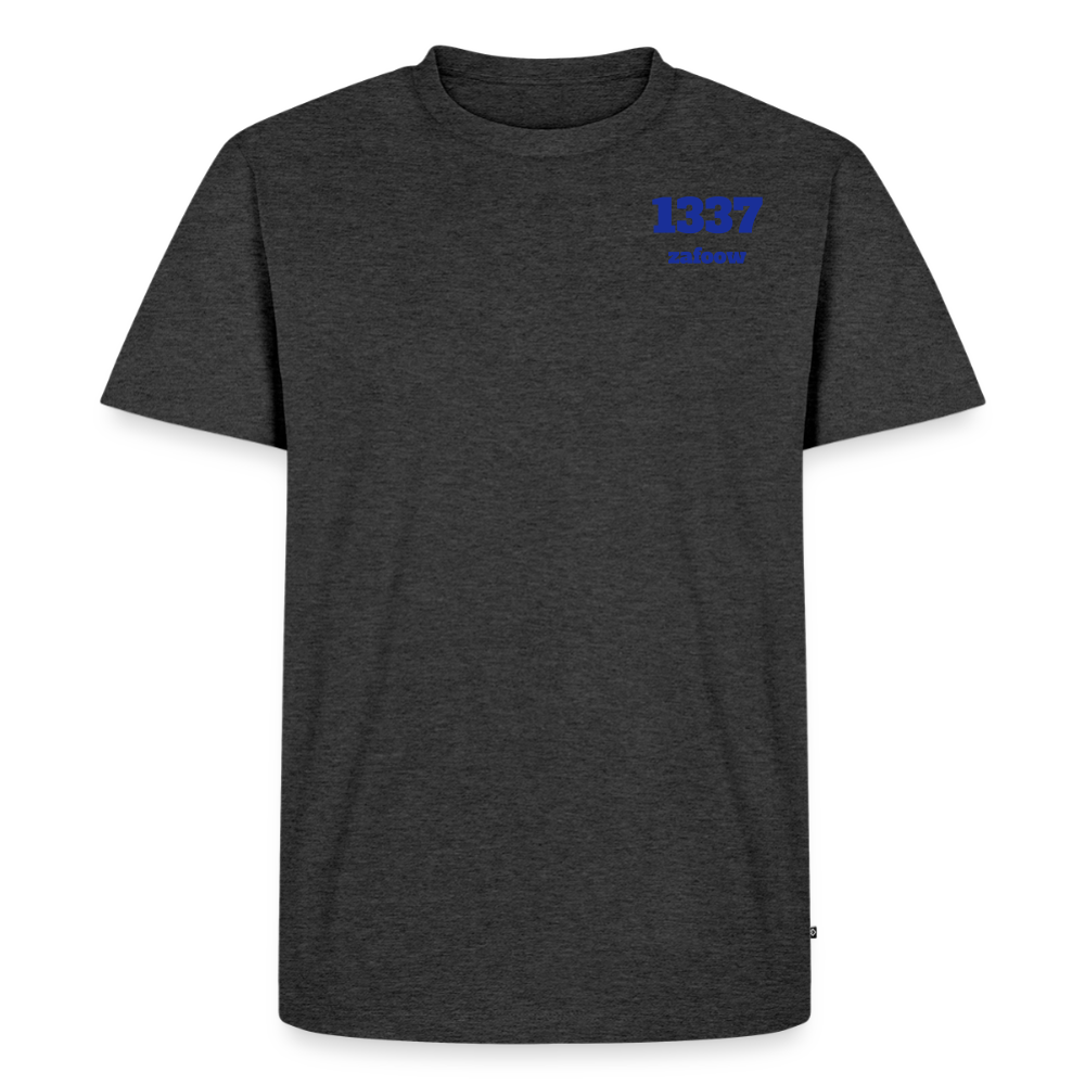zafoow 1337 t-shirt - heather anthracite
