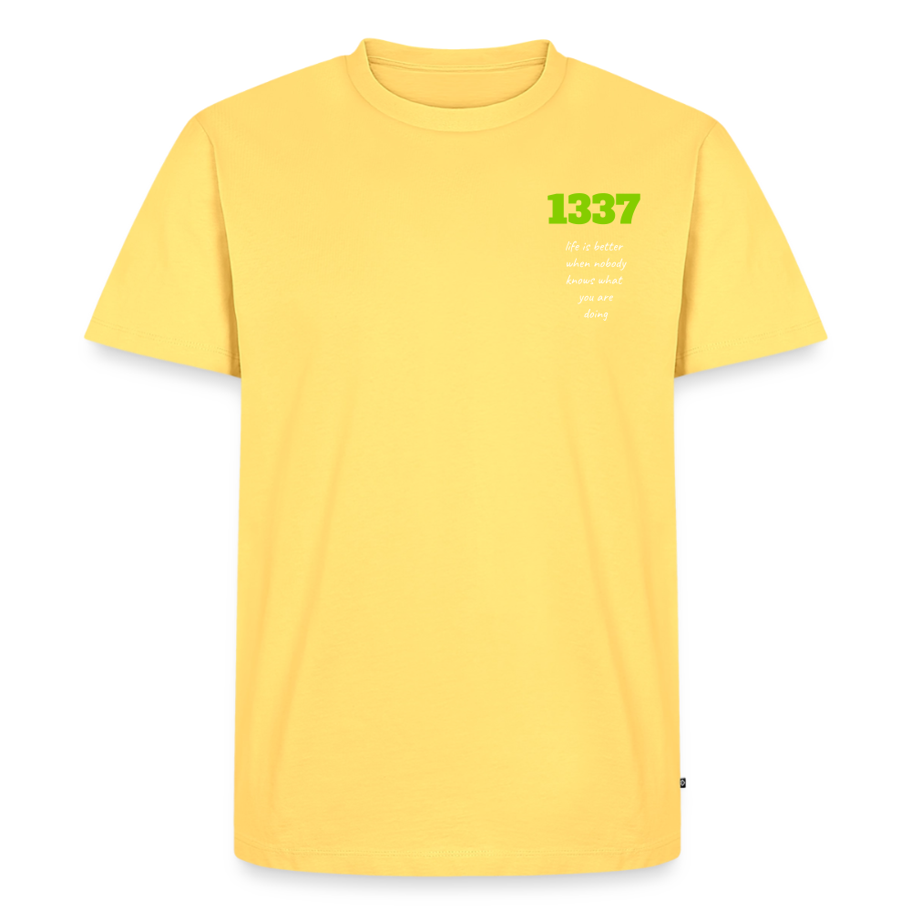 life is better 1337 - sky yellow