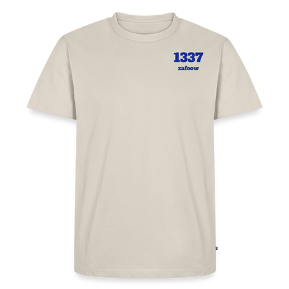 zafoow 1337 t-shirt - beige