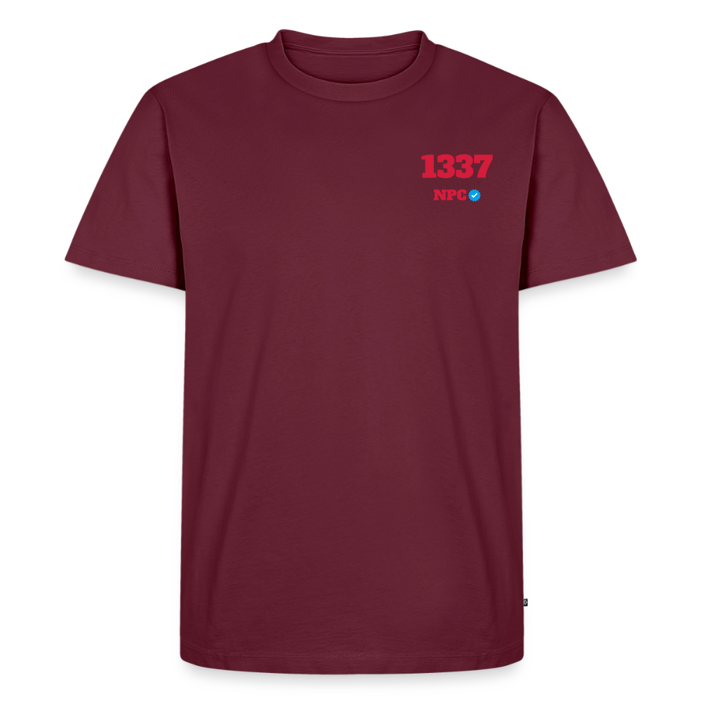 NPC 1337 - burgundy